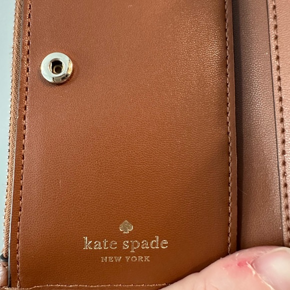 Kate Spade Brown Leather Crossbody Bag & Matching Wallet - Picture 13 of 14